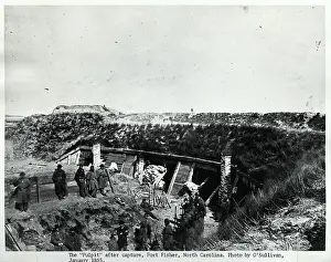 1860s Prints: Fort Fisher After Capture