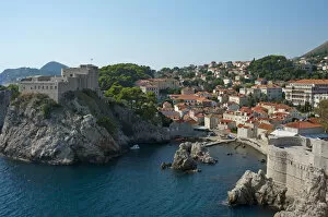 Fort Lovrijenac or St. Lawrence Fortress, historic centre, Dubrovnik, Dalmatia, Croatia