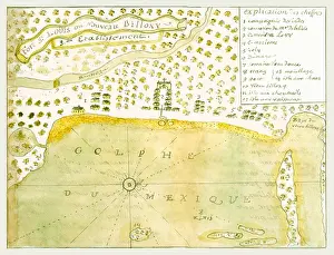 The Pierce Archive Prints: Fort St. Loüis ou Nouveau Billoxy