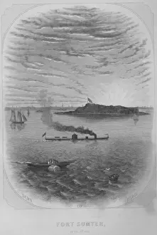 16937 Prints: Fort Sumter