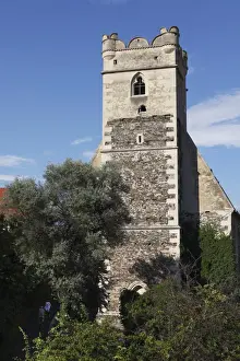 Fortified church of Saint Michael, municipality of Weissenkirchen, Wachau valley, Waldviertel region, Lower Austria, Austria, Europe