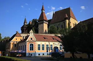 Castles Prints: Fortified church, UNESCO World Heritage Site
