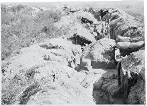 Landforms Prints: Fortified Trenches of Bolivian Army