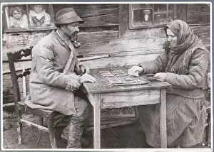 Pseudoscience Prints: Fortune Teller Using Tarot Cards
