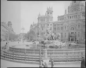 Fountain of Cybele in Plaza de Cibeles