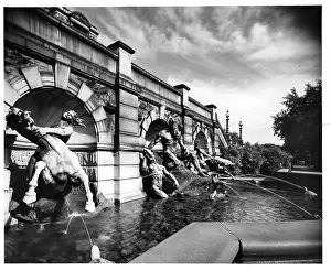 Lac0047 Prints: Fountain Of Neptune at Library Of Congress In Washington, DC