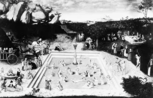 Northern Renaissance Prints: The Fountain Of Youth Painting