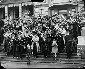 Leading Prints: Four-Year-Old Leading Marching Band