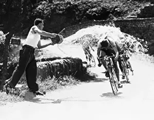 Bicycling Prints: Fourteenth Lap of the 1953 Tour de France
