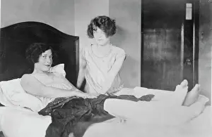 Fox Hastings Resting in Bed