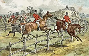 Fox Hunters in Action