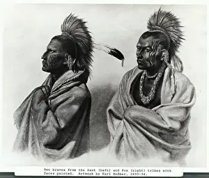 Fox and Sauk Native American Braves