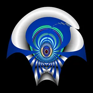 Fill Prints: Fractal graphics, abstract