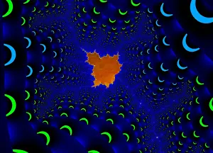 Fill Prints: Fractal graphics, abstract