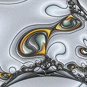 Fill Prints: Fractal graphics, abstract