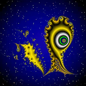 Fill Prints: Fractal graphics, abstract