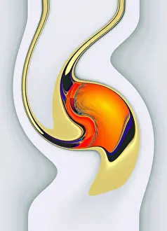 Fill Prints: Fractal graphics, abstract