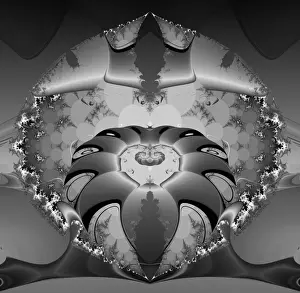 Geometrical Prints: Fractal object