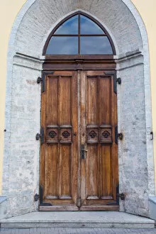 Natural Gallery: Full frame take of an old wooden door