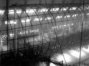 1919 Prints: Frame Of Zeppelin