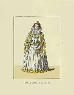 France - Lady of Rank 1581