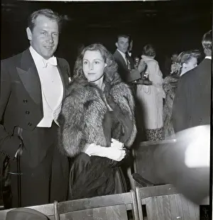Fundraiser Prints: Frances Dee And Joel Mccrea Attend Benef