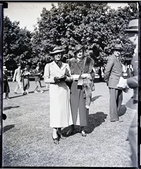Socialite Prints: Frances Fonda and Mrs. Hiscoe