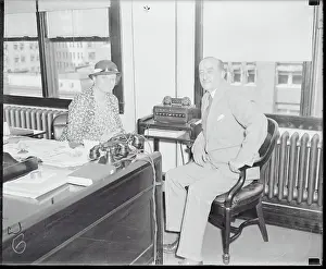 Frances Perkins with Edward F. McGrady