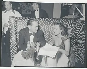 Franchot Tone at El Morocco Nightclub