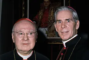 Cardinal Prints: Francis Cardinal Spellman and Bishop Fulton J. Sheen