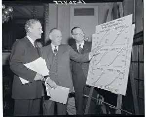Francis Dupont Pointing to a Chart