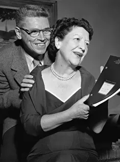 Francis Goodrich and Albert Hackett Smiling