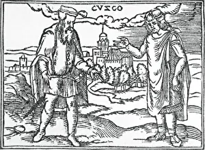 Francisco Pizarro Meeting Inca