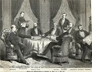 Franco-German Peace Talks in Frankfurt