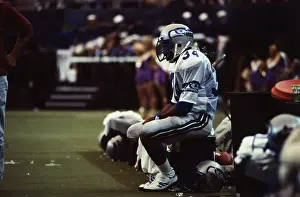 Franco Harris in Pensive Mood on the Field