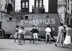 Tank Prints: Franco Rebel Tank In Small Town
