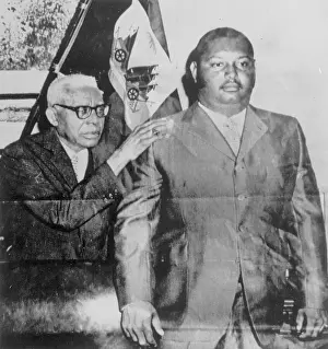 Francois Duvalier with His Son