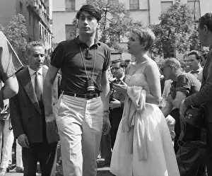Couples Prints: Francois Moreuil and Jean Seberg