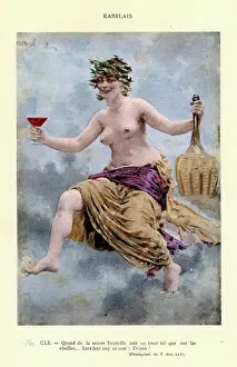Francois Rabelais's Gargantua and Pantagruel, How Bacbuc explained the word of the Goddess-Bottle