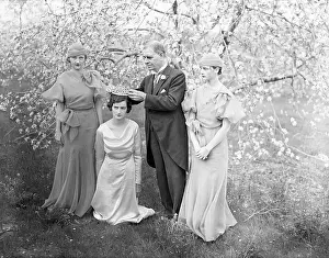Apple Blossom Prints: Francoise May Being Crowned Queen of Apple Blossom