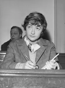 Versailles Prints: Francoise Sagan Taking Notes