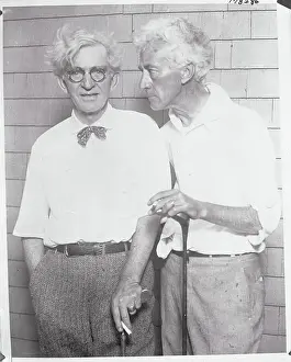Frank Bacon and Judge Landis