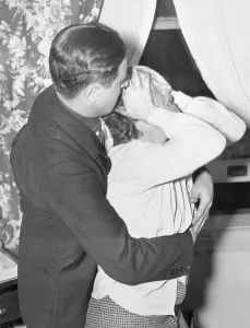 Trenton Prints: Frank Doyle Comforting Anna Hauptmann
