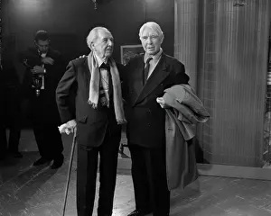 Frank Lloyd Wright with Carl Sandburg
