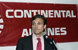Frank Lorenzo at News Conference