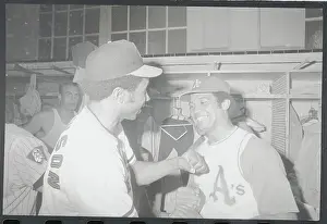 Frank Robinson and Reggie Jackson