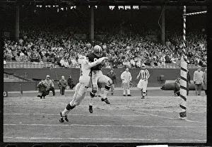 Frank Ryan Catching Touchdown Pass