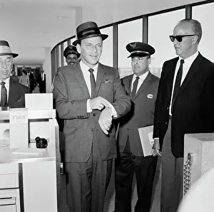 Checking Prints: Frank Sinatra in an Airport