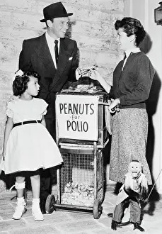 Frank Sinatra Buying Peanuts for Polio