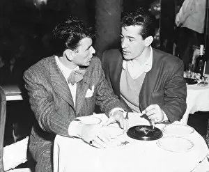 Copacabana Prints: Frank Sinatra At Club W/Rocky Graziano